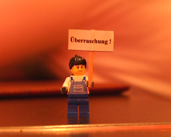 Überraschung!